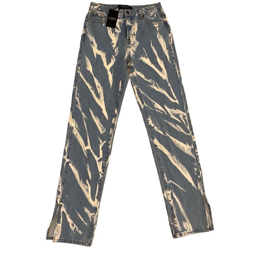 Nwt Lioness Alabama Jeans Tie Dye Denim Designer
